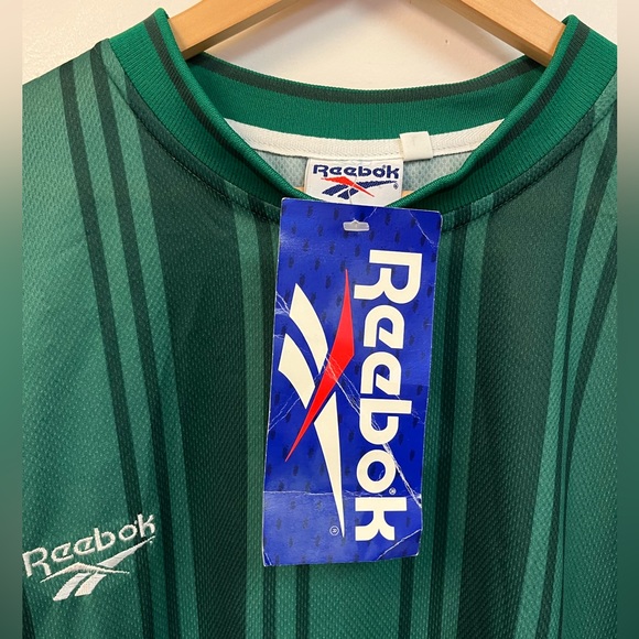 90s Reebok Soccer Jersey - Picture 1 of 4
